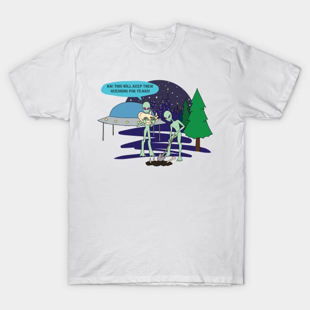 Alien Prankery T-Shirt by Reckless Productions